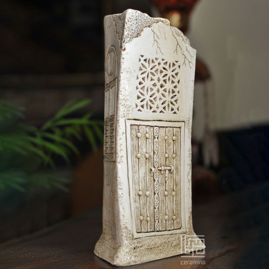 White Ceramic Vase