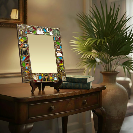 Mix-Media Mirror Frame