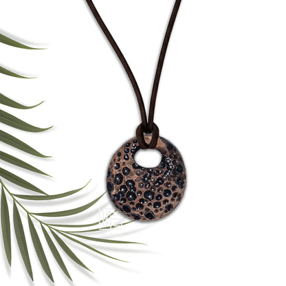 Circle Ceramic Pendent