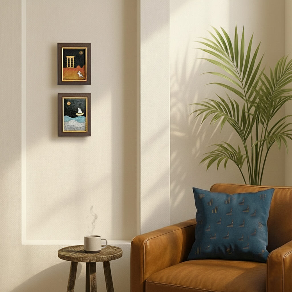 إطار تراثي متعدد الخامات