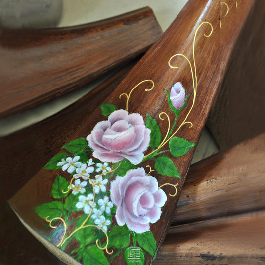 Hand-Painted Botanical Palm Branch (made-to-order)