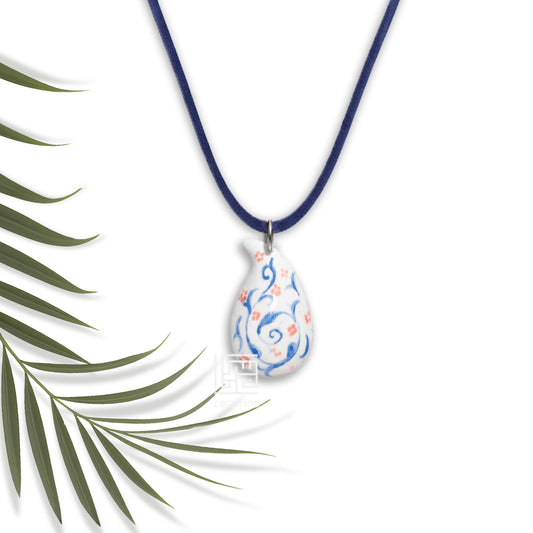 Paisley Ceramic Pendant