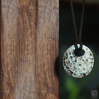 Circle Ceramic Pendent